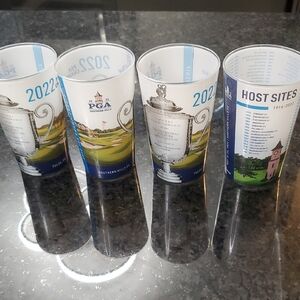 2022 PGA Commemorative Cups Set of 4, 3 PGA Championship Trophy & Host Sites Cup